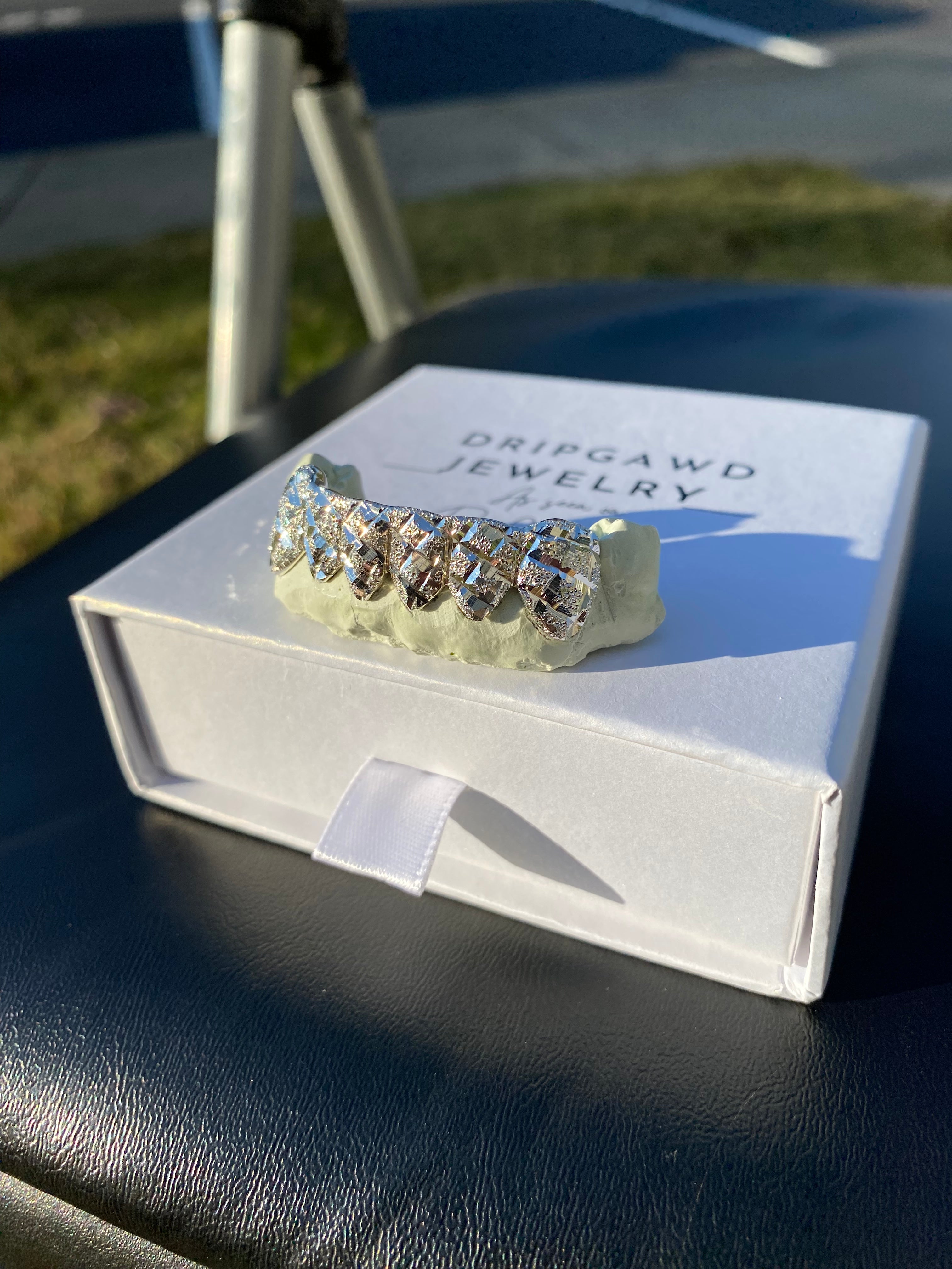 925 Silver Grillz (Diamond Dust)