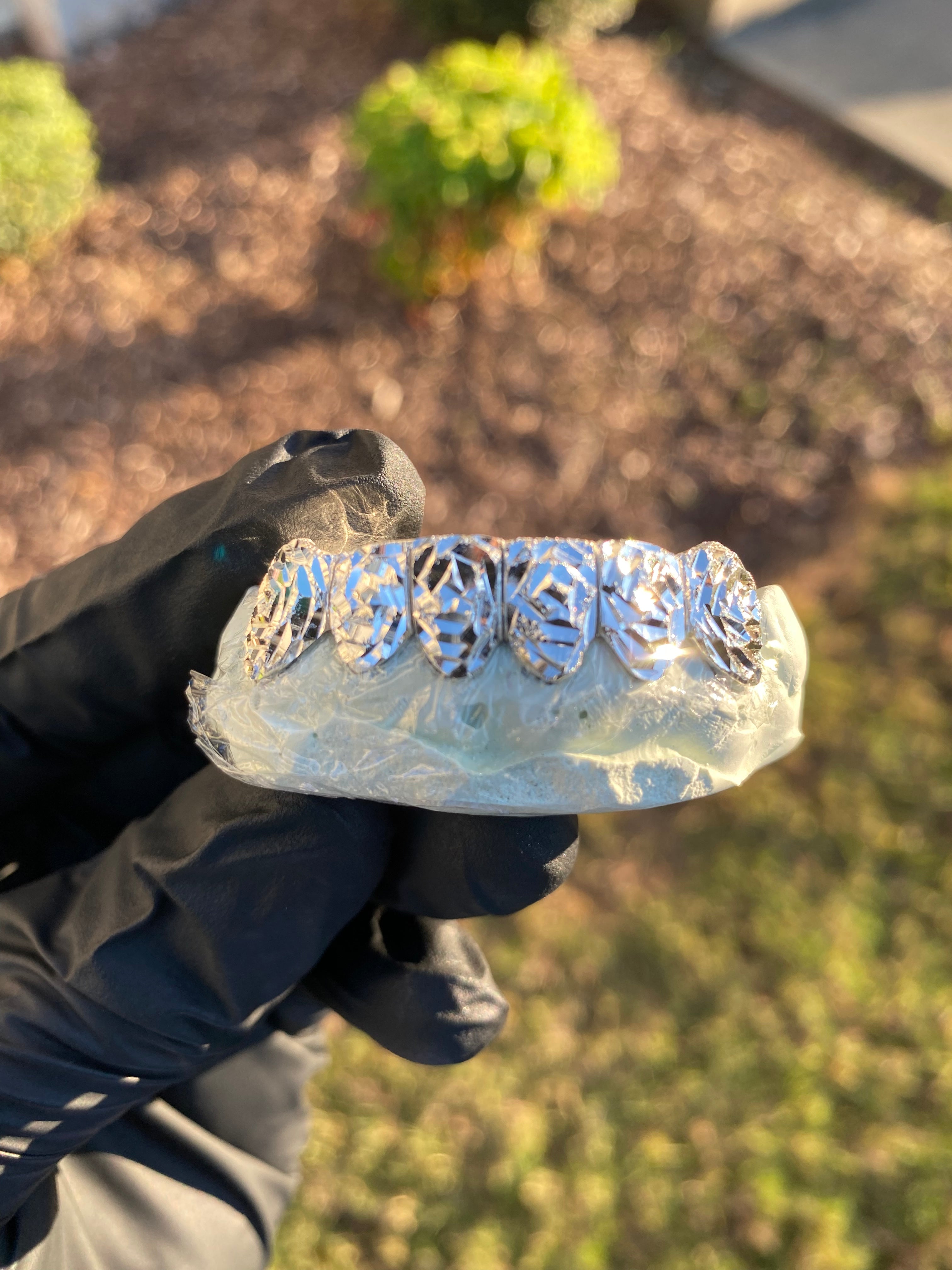 925 Silver Grillz (Rose Cut)