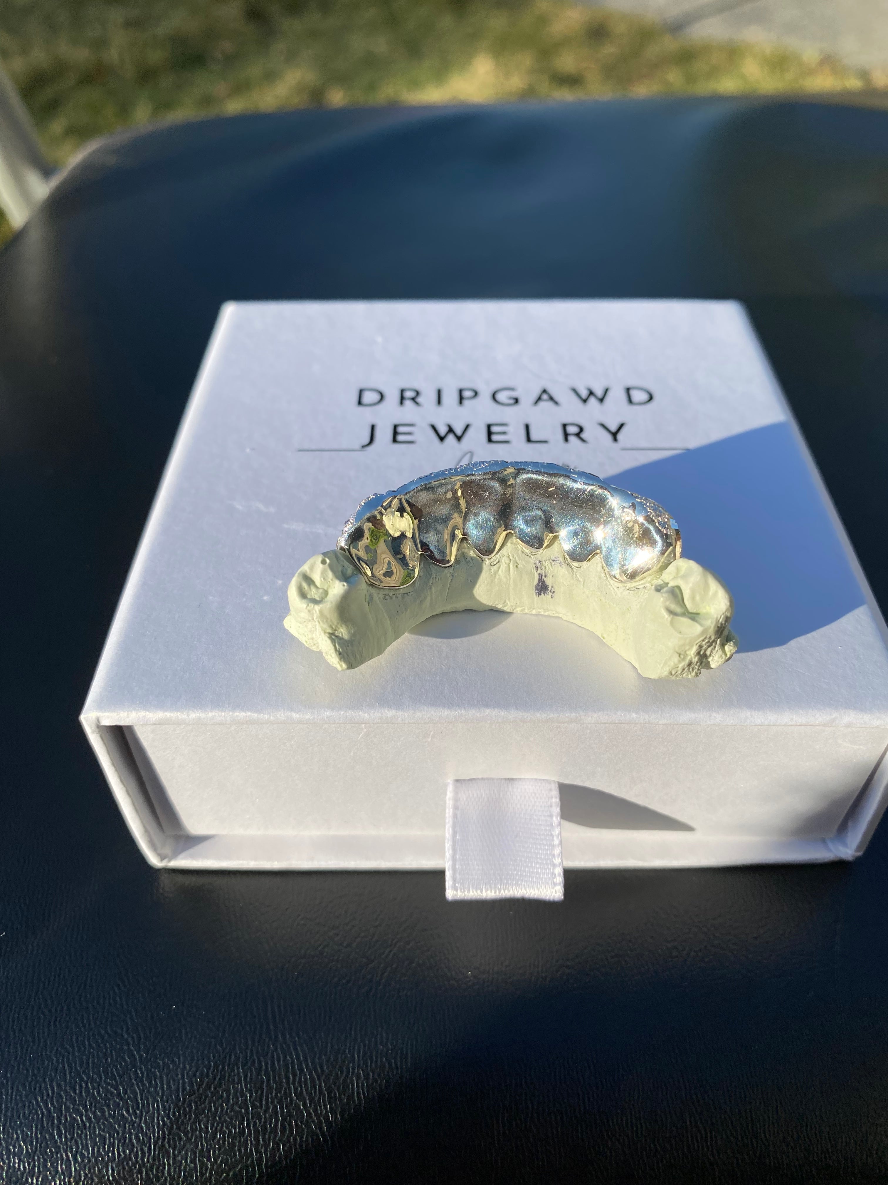 925 Silver Grillz (Diamond Dust)