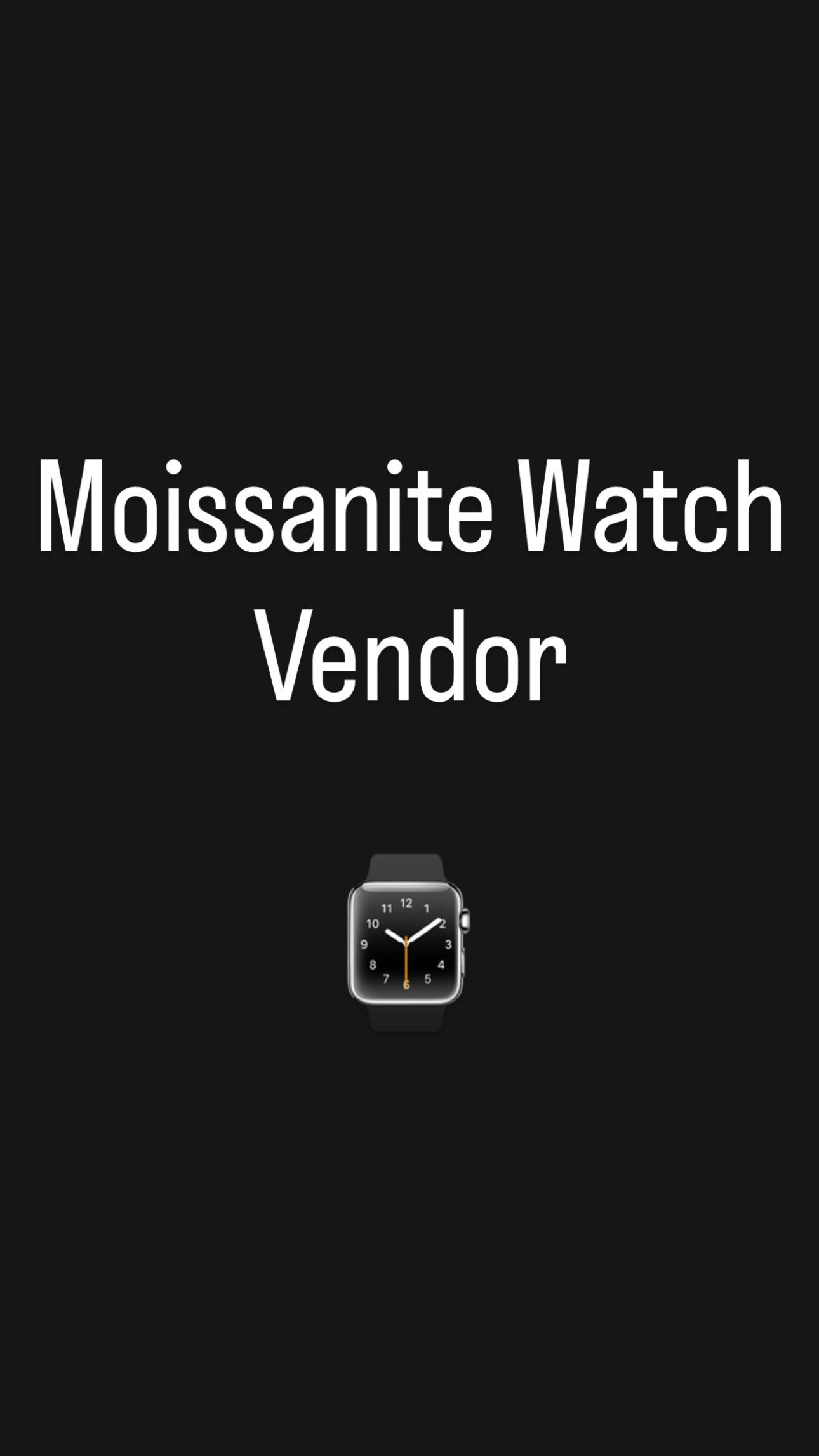 Moissanite Watch Vendor
