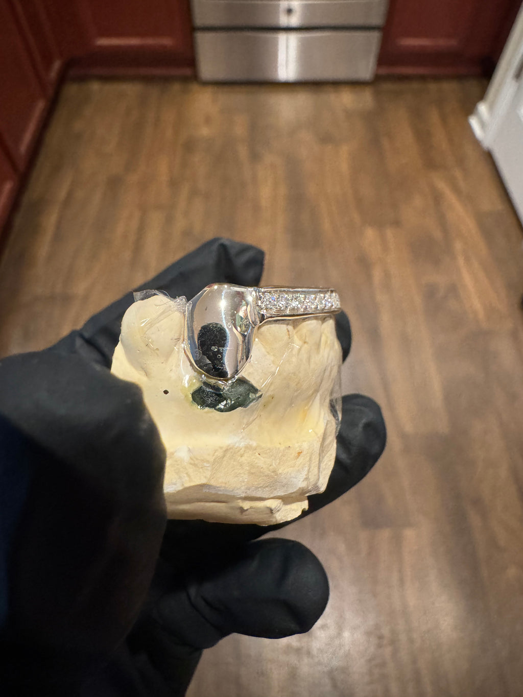 925 Silver Grillz (Moissanite Bar)