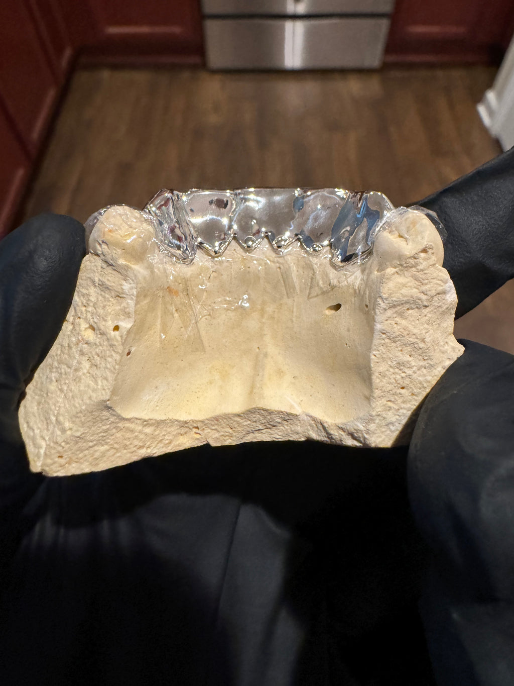 925 Silver Grillz (Moissanite Bar)