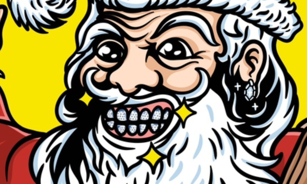 Santa Crewneck T-Shirt