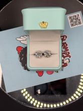 Load image into Gallery viewer, 10mm Round Cut Moissanite Earrings
