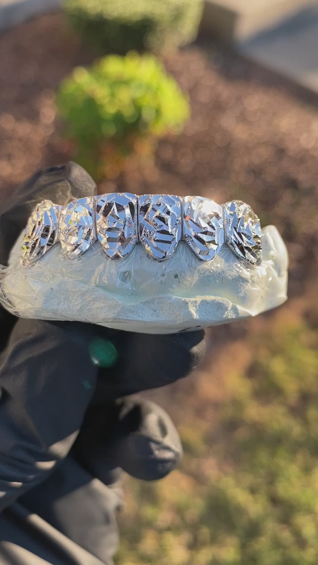 925 Silver Grillz (Rose Cut)