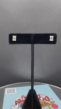 Load and play video in Gallery viewer, 4x6mm Emerald Cut Moissanite Earrings
