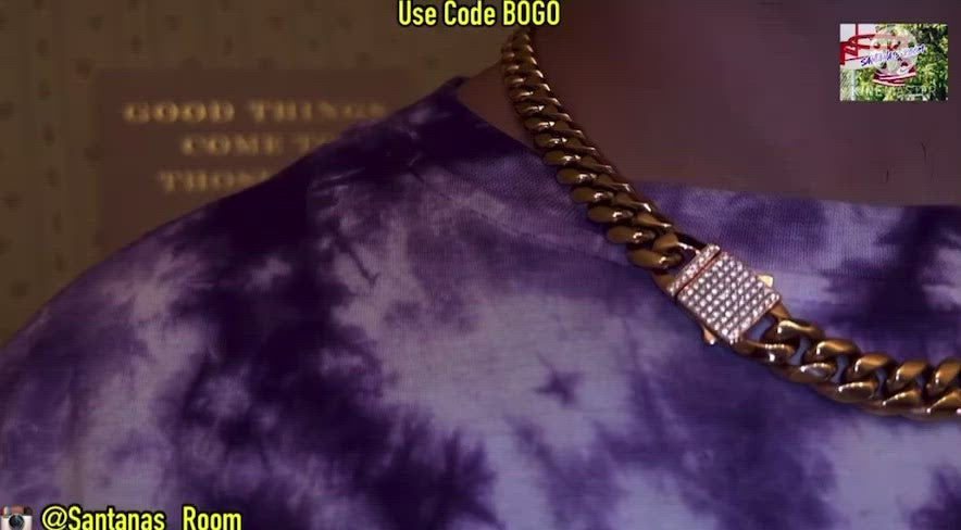 12mm Hybrid Miami Cuban Link Chain (925 Silver/Rose Gold)