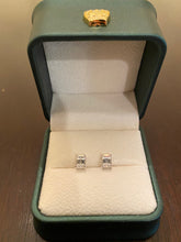 Load image into Gallery viewer, 4*6mm Emerald Cut Moissanite Earrings
