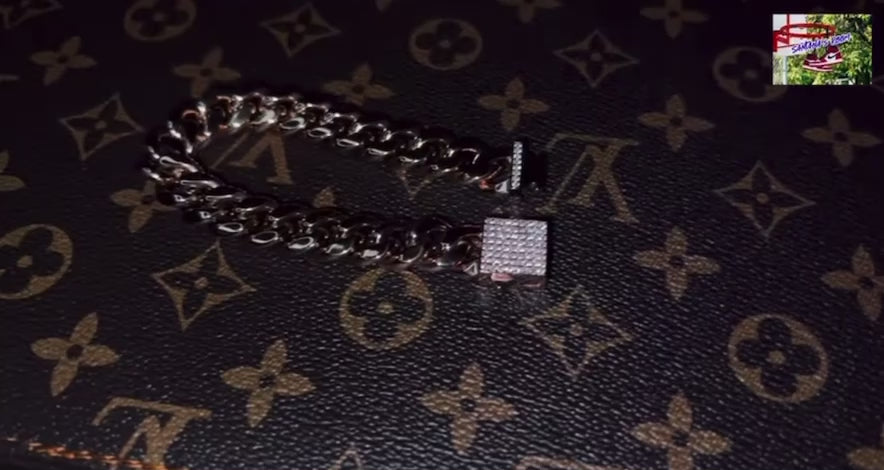 12mm Hybrid Miami Cuban Link Bracelet (925 Silver/Rose Gold)